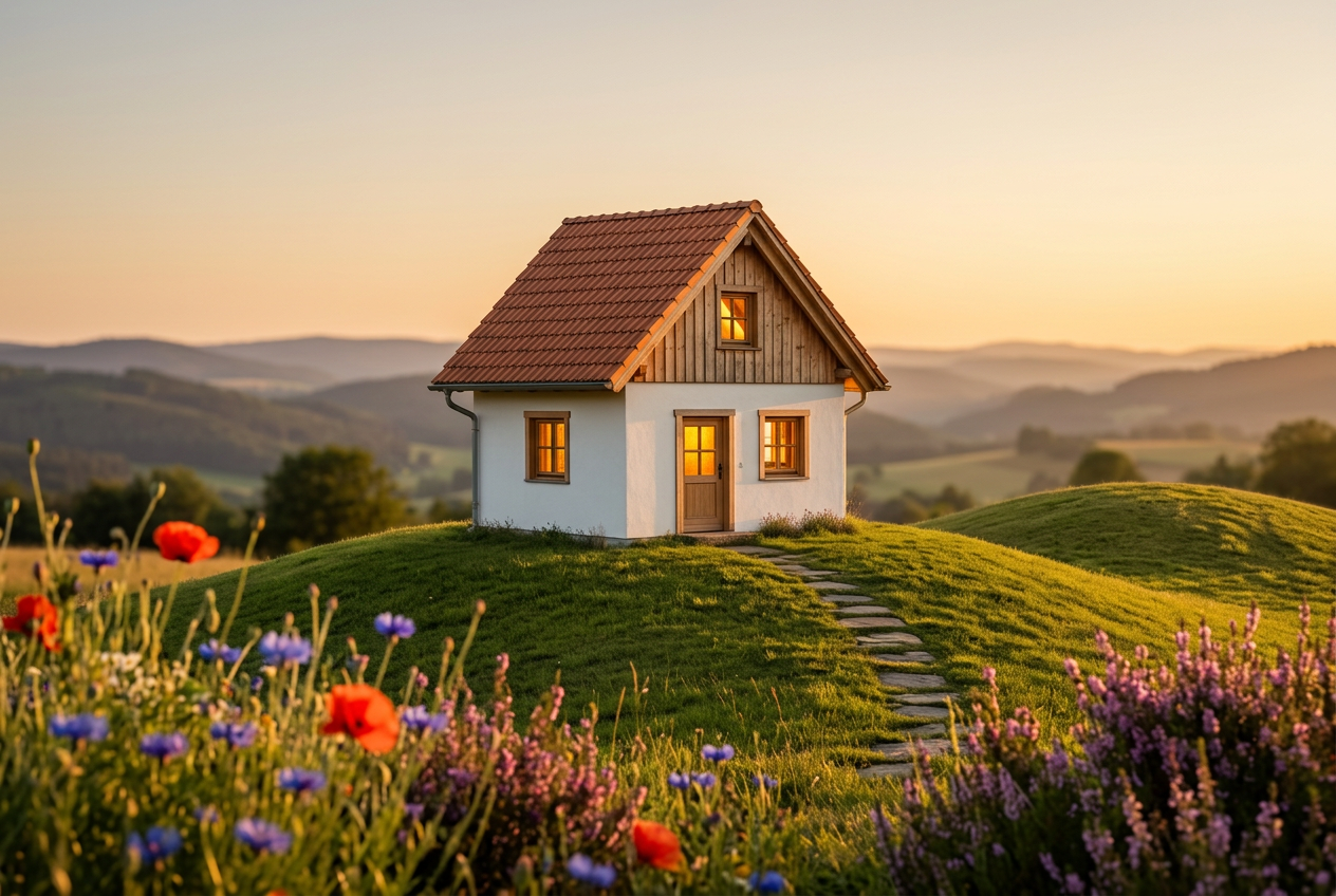 Ferienhaus auf der Blumenwiese in der Eifel